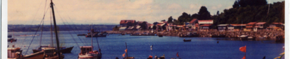 Panorámica de la bahía de Calbuco