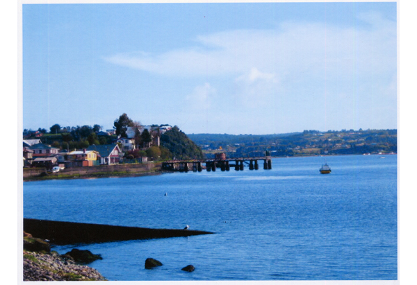 Muelle de la isla Puluqui
