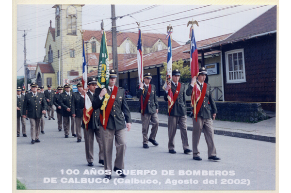 Desfile de las compañías de bomberos