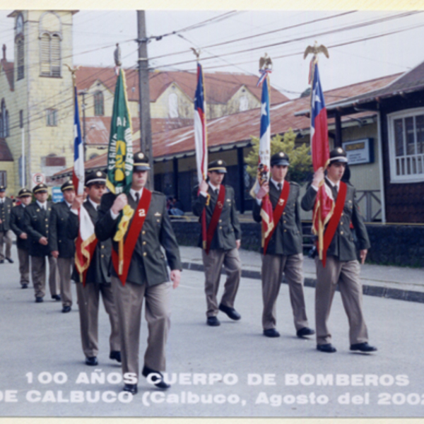 Desfile de las compañías de bomberos