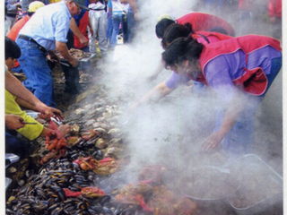 Preparación de curanto Preparación de curanto