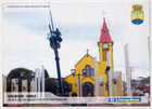 Plaza de armas e iglesia parroquial de Calbuco