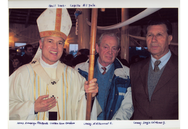 Concejales y arzobispo