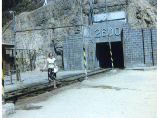 Túnel de tren minero Túnel de tren minero