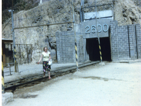 Túnel de tren minero Túnel de tren minero