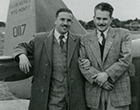 Helmut Stange y Marcel Marchant Helmut Stange y Marcel Marchant