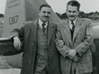 Helmut Stange y Marcel Marchant Helmut Stange y Marcel Marchant