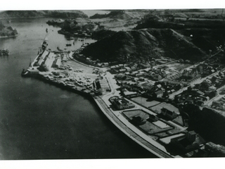 Vista aérea del puerto Vista aérea del puerto