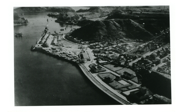 Vista aérea del puerto Vista aérea del puerto
