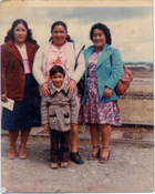 Despedida en la estación de trenes