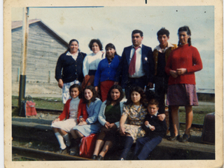 Despedida en la estación