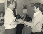 Entrega de trofeo Entrega de trofeo