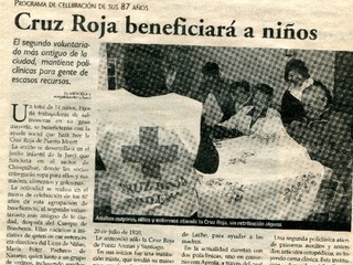 Cruz Roja beneficia a niños