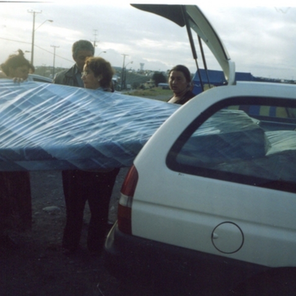 Operativo en campamento gitano