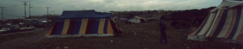 Campamento gitano en camino a la Paloma