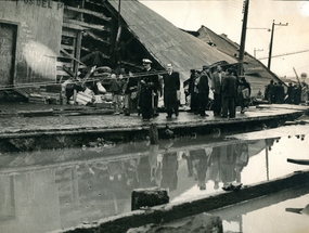 Avenida Angelmó despúes del terremoto