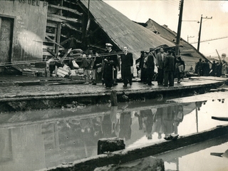 Avenida Angelmó despúes del terremoto