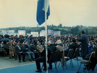 Inauguración del internado de la escuela El Sembrador