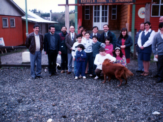 Inauguración del internado de la escuela El Sembrador