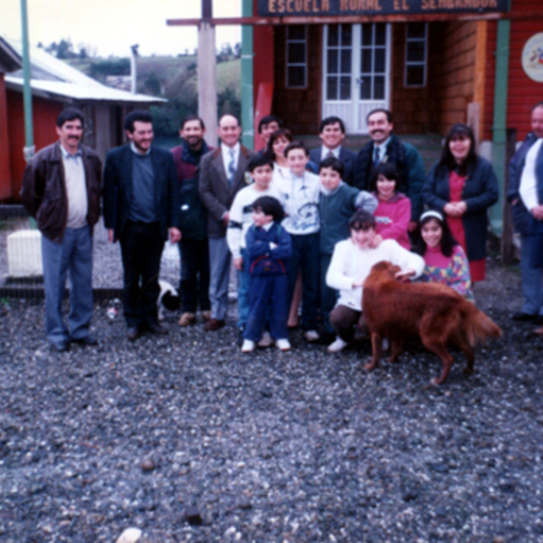 Inauguración del internado de la escuela El Sembrador