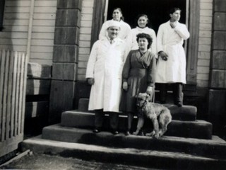 Funcionarios del hospital de Calbuco Funcionarios del hospital de Calbuco