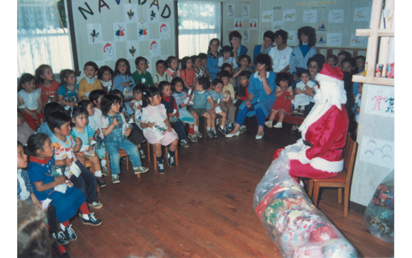 Celebración de navidad