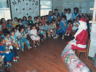 Celebración de navidad