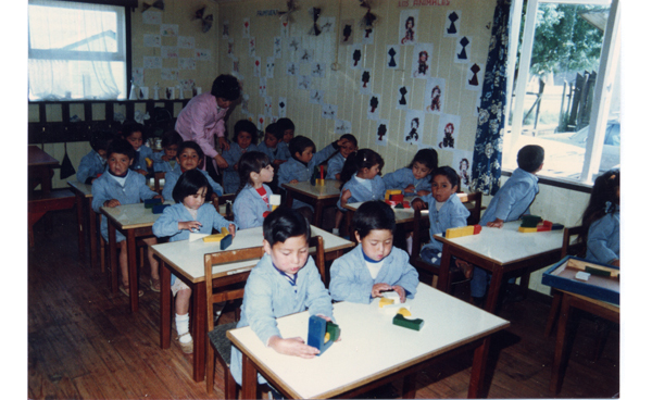 Estudiantes de la Escuela Claudio Matte de Frutillar