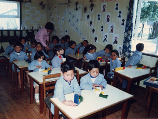 Estudiantes de la Escuela Claudio Matte de Frutillar