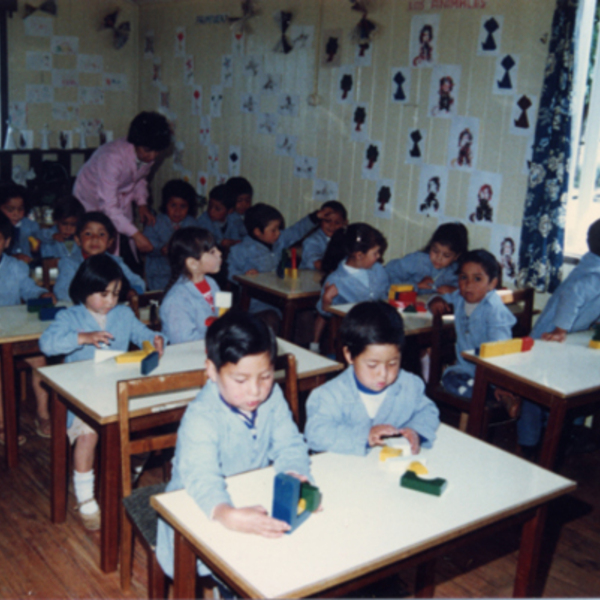 Estudiantes de la Escuela Claudio Matte de Frutillar