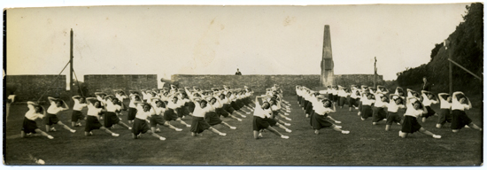 Coreografía de gimnasia