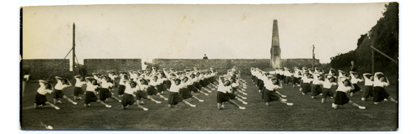 Coreografía de gimnasia