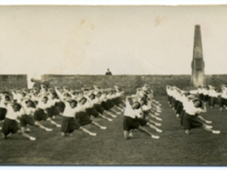 Coreografía de gimnasia