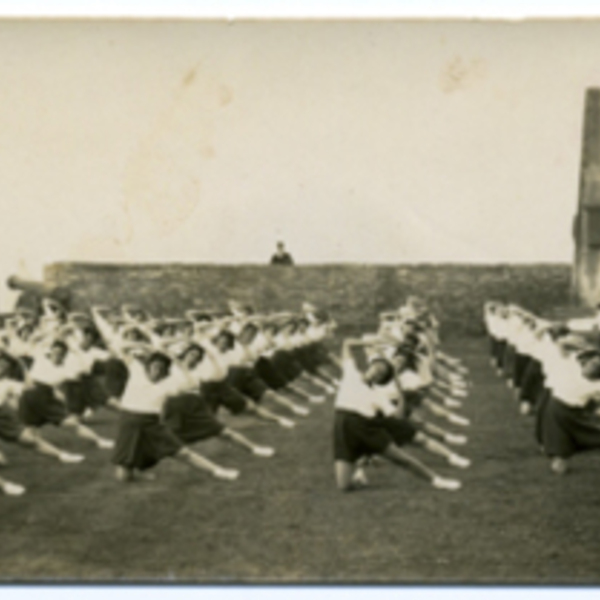 Coreografía de gimnasia