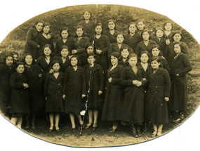 Estudiantes de la Escuela Normal Rural de Ancud