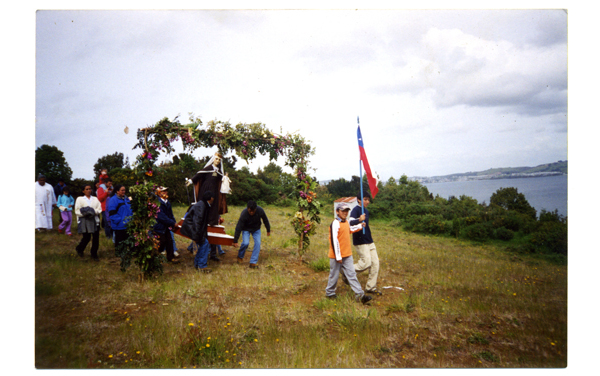 Procesión de la virgen del Carmen