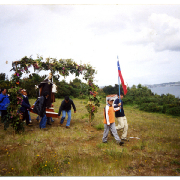 Procesión de la virgen del Carmen