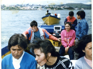 Viaje en lancha desde Ancud a Chaicura