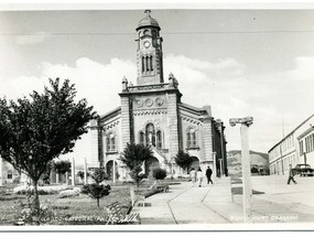 Frontis de la catedral de Ancud