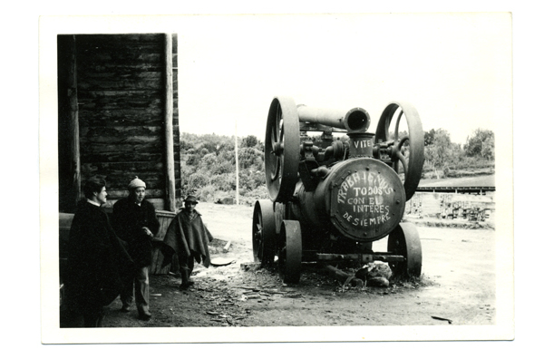 Trabajadores de maderera