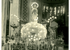 Altar a la virgen María Altar a la virgen María