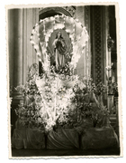 Altar a la virgen María Altar a la virgen María