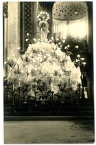 Altar a la virgen María Altar a la virgen María