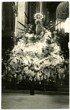 Altar a la virgen María