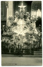 Altar a la virgen María Altar a la virgen María