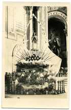 Altar a la virgen María Altar a la virgen María