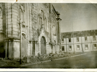 Catedral después del terremoto
