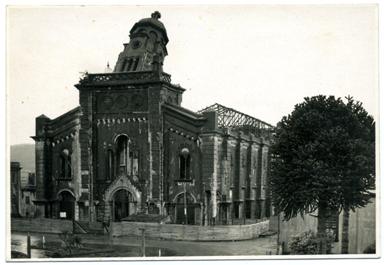 Demolición de la torre de la catedral