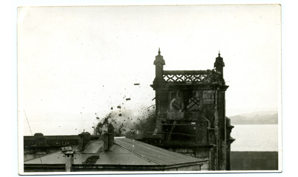 Demolición de la catedral