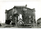 Demolición del frontis de la catedral